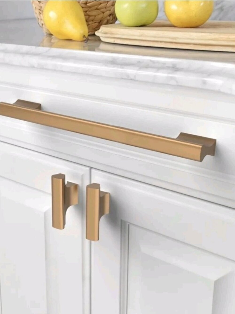 Coinkoly 8-Pack Champagne Bronze Bathroom Cabinet Handles 7.5 inch (192 MM)